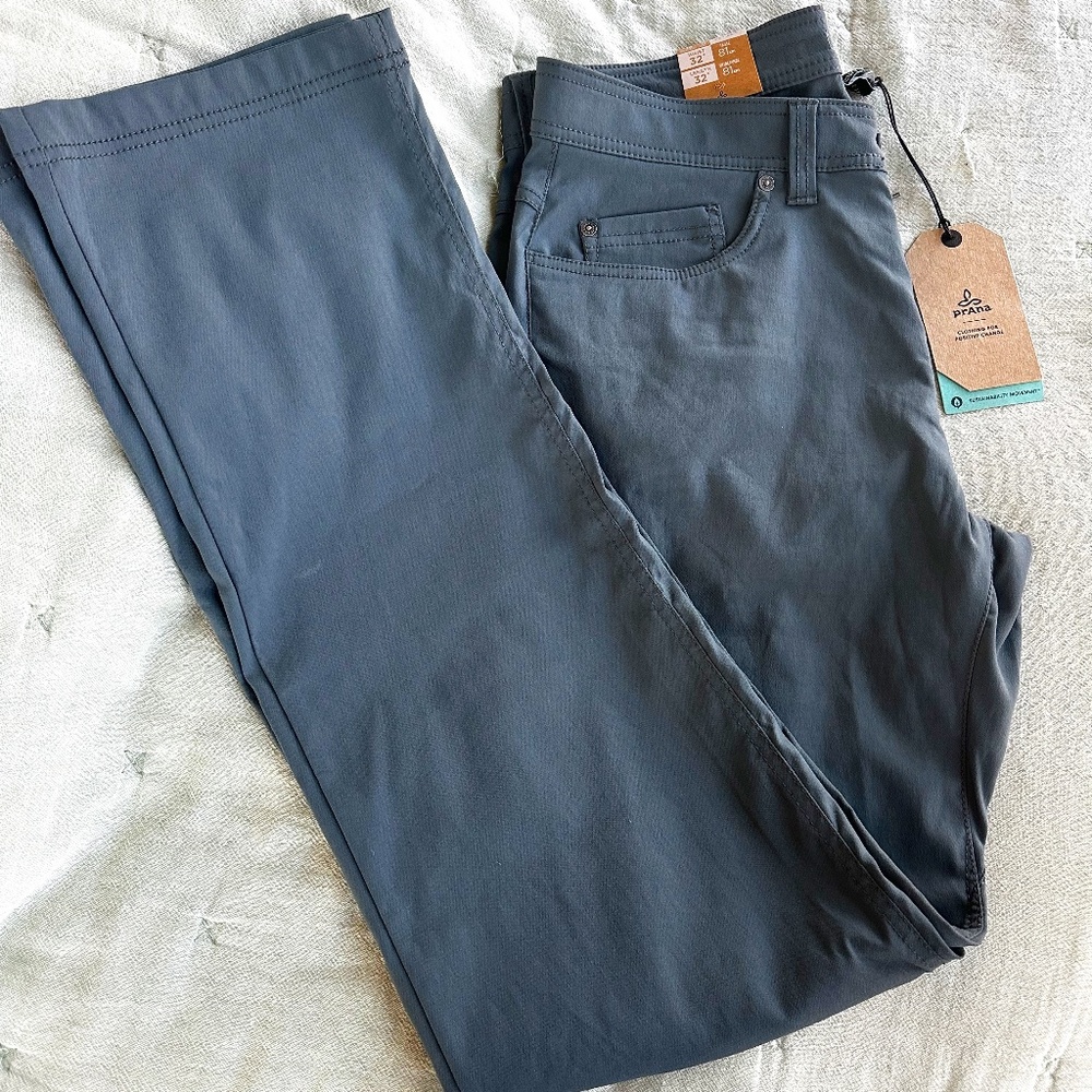 NEW Prana Men's Brion Pant 32" Inseam, Slim Fit